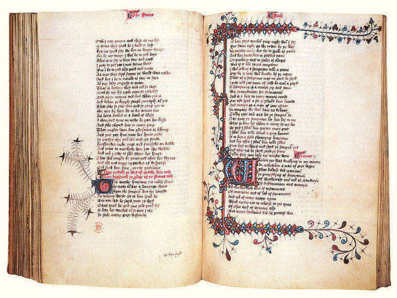 libro medioevale aperto